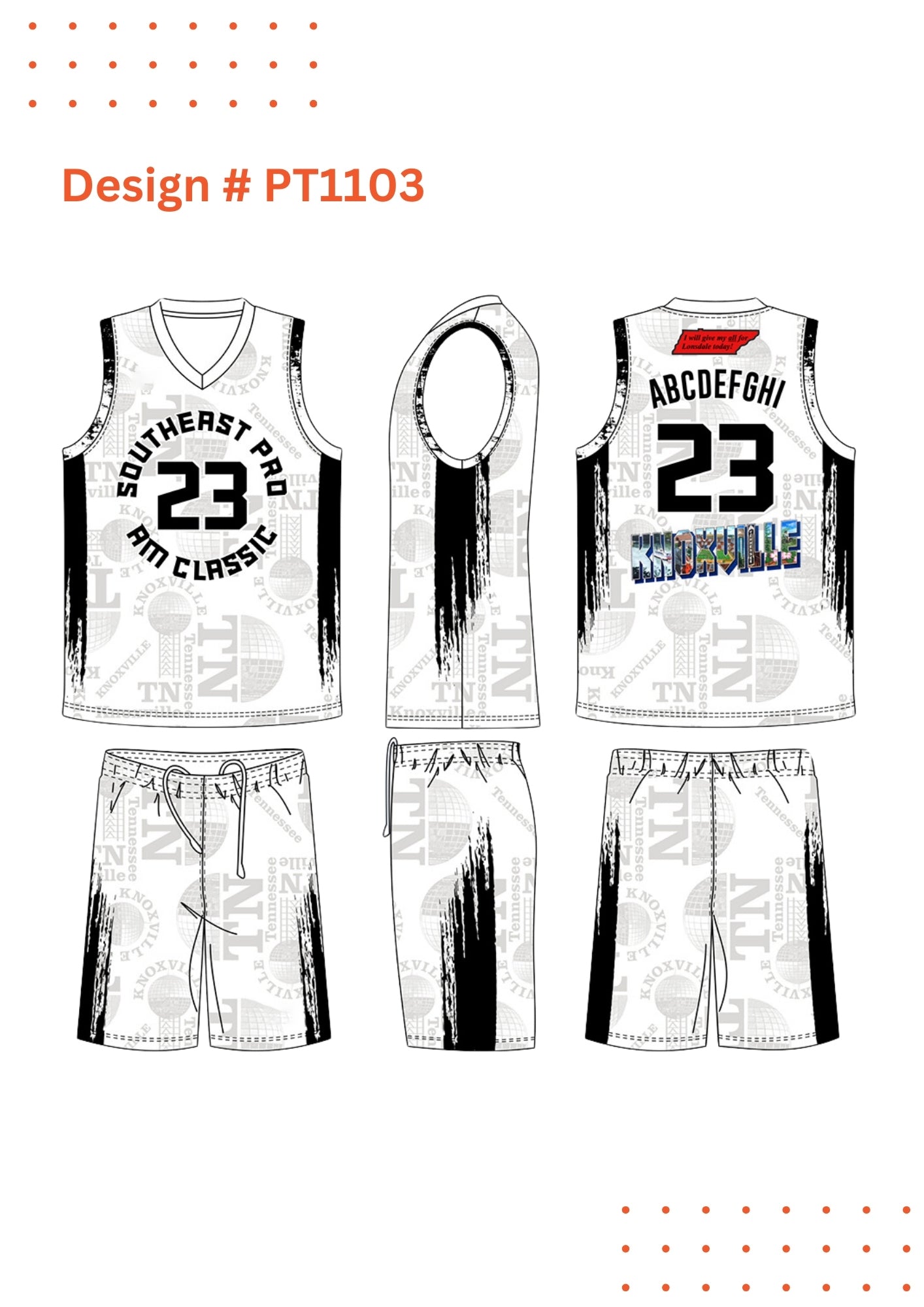 Custom Basketball Uniforms – Mockup Designs